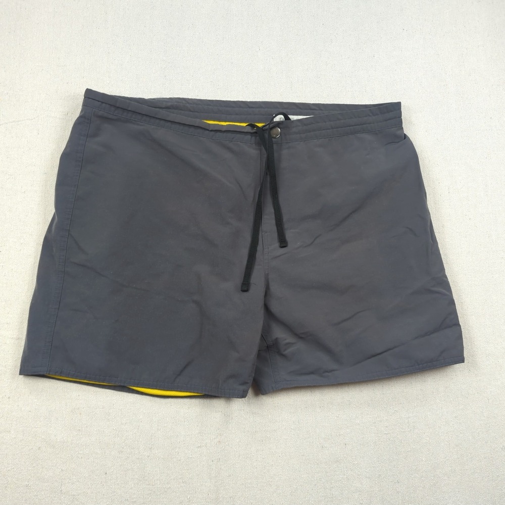 Outerknown‎ Swim Trunks Mens 36 Gray Board Shorts Lined